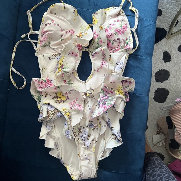 Zimmerman Jude Waterfall Frill One Piece - Picture 2 of 6